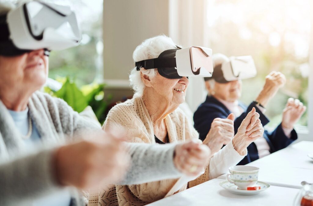 virtual reality seniors retirement home